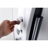 Kép 4/8 - 80365 SAPHO ZUHANYPANEL MOLA 250x1300mm FALRA SZERELH. TERM. CSAPT.