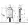 Kép 2/2 - AM115/1000 ALCAPLAST AM115/1000 Renovmodul falba ép. wc tartály