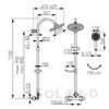 Kép 2/3 - NP71-TRM7U ZUHANYSZETT FERRO TRINITY termo csapt. NP71+TRM7  *