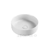 Kép 1/3 - WF00085 WELLIS Rose matt fehér pultra építhető porcelán mosdó WF00085