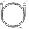 Kép 2/2 - X07P006 RAVAK ZUHANY GÉGECSŐ  911.00