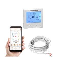 Computherm E 280 programozható digitális Wi-Fi szobatermosztát radiátoros- és padlófűtési rendszerekhez