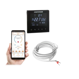 SD-5436 SZOBATERM. COMPUTHERM E300 WIFI termosztát fekete  *