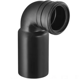 367.925.16.1 GEBERIT FALI WC BEKÖTŐ könyök PE-HD 90° 110 mm