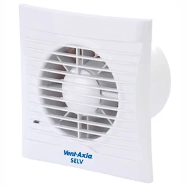 439975 VENTILL.SILHOUETTE 100SVT 12V-os extra vékony előlapos (17mm) axiális kishelységventilátor, golyóscsapágyakkal visszacsapószeleppel állítható időrelével (5-30p)