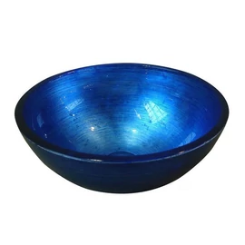 AL5318-65 SAPHO MOSDÓ MURANO BLU ÜVEG 40x13cm