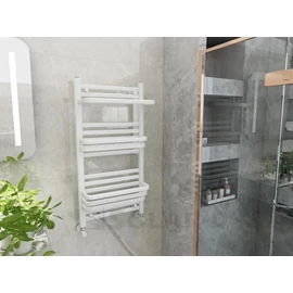 AR-SP10050W AREZZO DESING STEP WHITE 1000x500 törölközőszárító radiátor