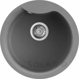 LMEROU73 ELLECI - Mosogatótálca Ego ROUND M73 titanium