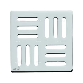 MPV001 ALCAPLAST fedrács padlóösszefolyóhoz 102x102 rozsdamentes DESIGN