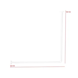 SD-10975 ZUHANYFÜGGÖNY TARTÓ 80X80L ER-SCR201L