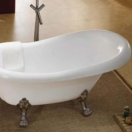 SD-15289 Sanica Ottoman Topkapı szabadon álló kád 170x80 króm lábbal