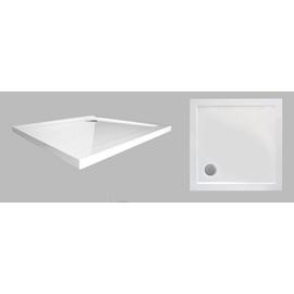 WC00408 WELLIS Szögletes lapos zuhanytálca SMC WC00408