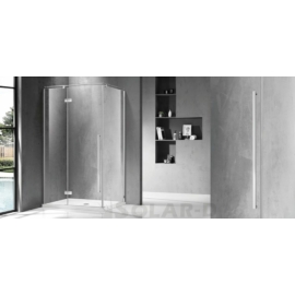 WC00501 WELLIS Sorrento Plus 100 1 nyílóajtós szögletes zuhanykabin Balos EC WC00501
