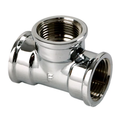 RÉZ T-IDOM 1/2" KRÓM