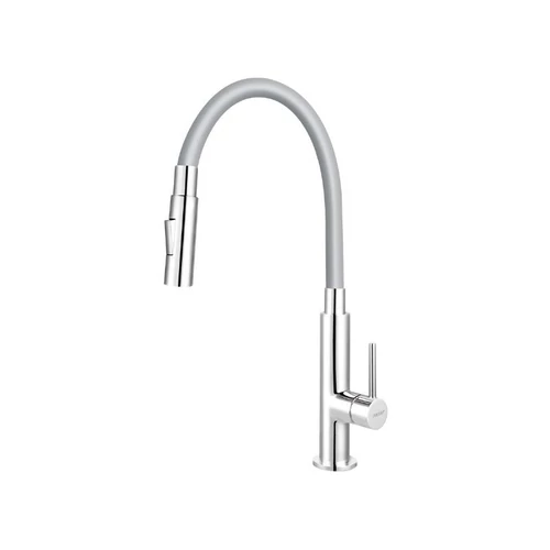 BZA43S CSAPT. FERRO Zumba Slim 2F -kifolyócsővel, szürke  *