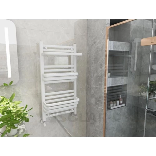 AR-SP10050W AREZZO DESING STEP WHITE 1000x500 törölközőszárító radiátor