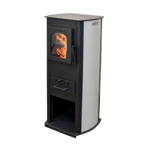 TSIS-KAND-021 KANDALLÓ Termo Klasik Lux bézs 6,5kw hátsófüstcső 120mm